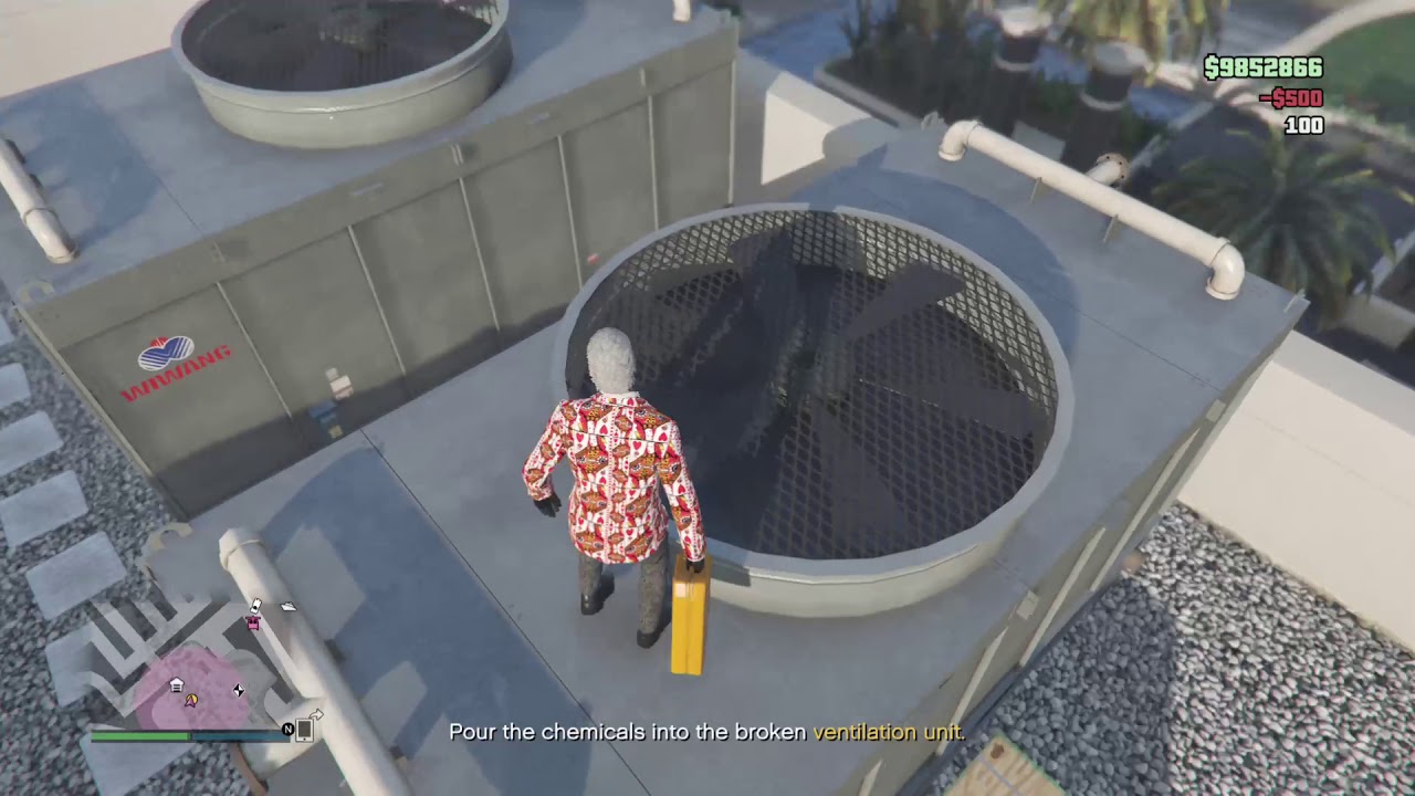 Entry Disguise Maintenance Gear 2 Heist Prep Mission Gta Online The Diamond Casino Heist Youtube