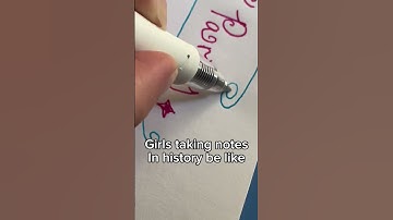 Girls taking notes in history be like #meme #viral #viralshort #funny #comedy ￼