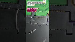 [JKTV 594회]#fix #hdd #sata #recovery #computer #broken #repairing #stapler-pin #easyfix #fixprice