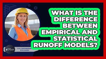 What Is The Difference Between Empirical And Statistical Runoff Models?