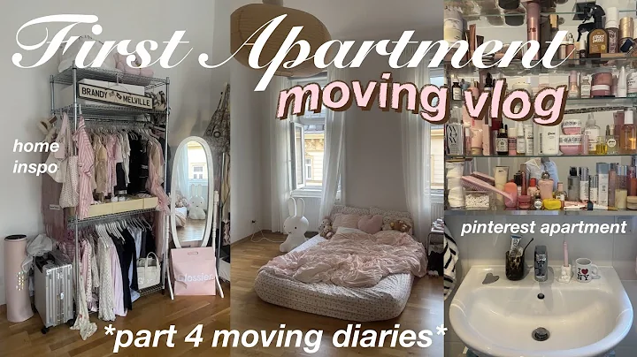MOVING IN to my FIRST EVER APARTMENT + TOUR ♡📦 organizing, building & hauls (moving diaries EP.4)