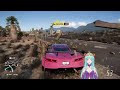 Trying out my first racing wheel! Forza Horizon 5