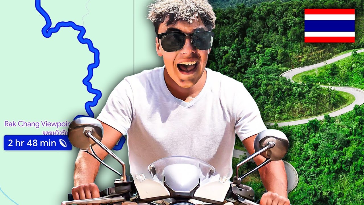 DRIVING 700+ TURNS THROUGH THE MOUNTAINS IN THAILAND