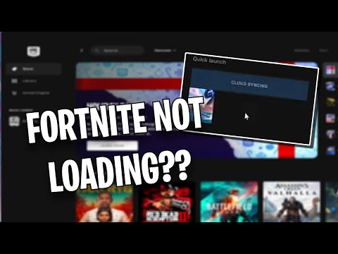 How To Fix Cloud Syncing Issue In Fortnite (Fortnite not running)