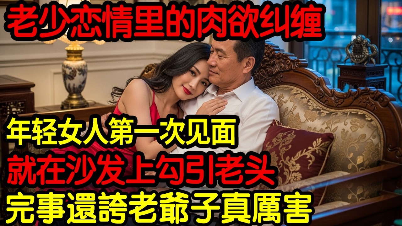 【大案紀實】老少戀情里的肉慾糾纏！