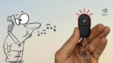 Led Whistle Key Finder & Locator