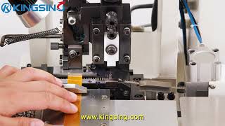 Servo Type FFC Flat Cable Crimping Machine