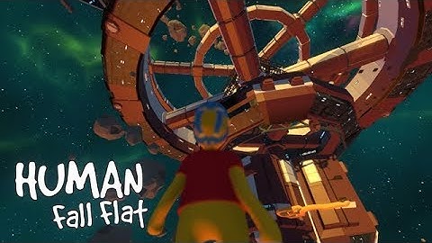 Human Fall Flat - The Space Station - Part 1 of 2 [Workshop] - Gameplay, Walkthrough