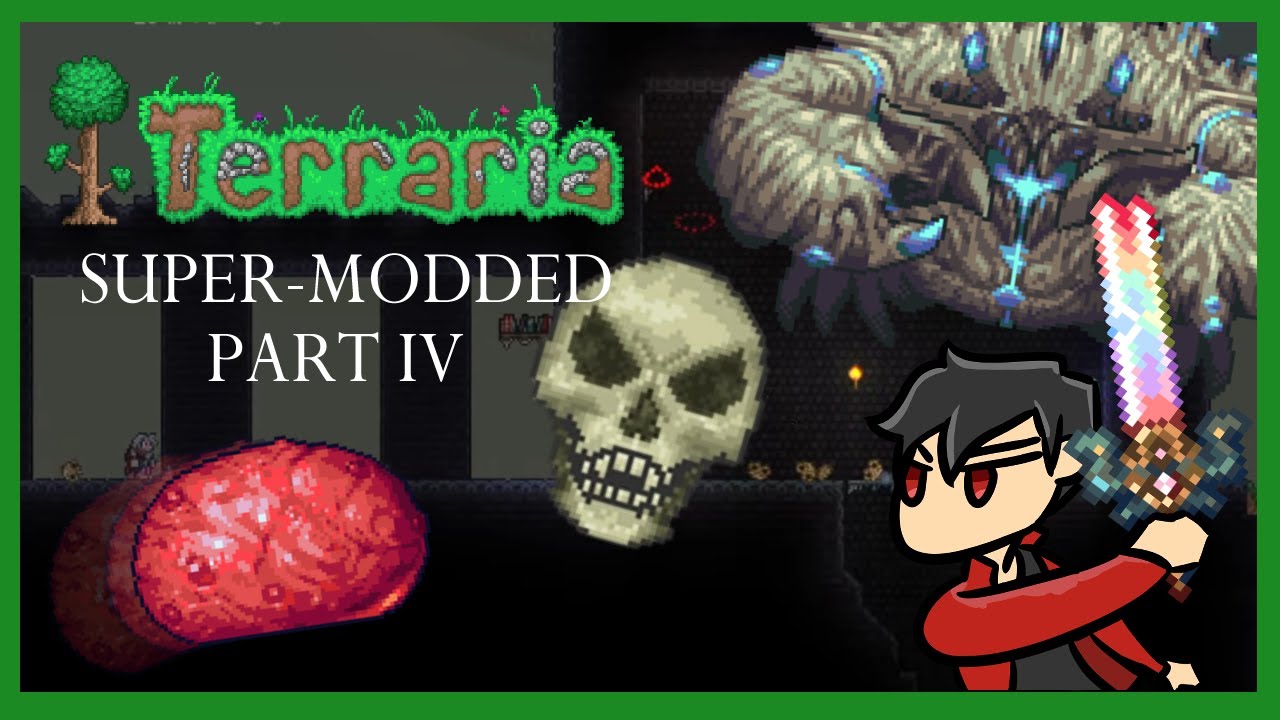 The Day Bosses Fall | Terraria Modded Part 4 - YouTube