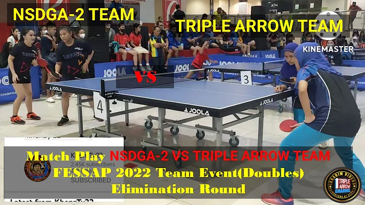 FESSAP 2022 TEAM EVENT NSDGA-2 VS TRIPLE ARROW TEA...