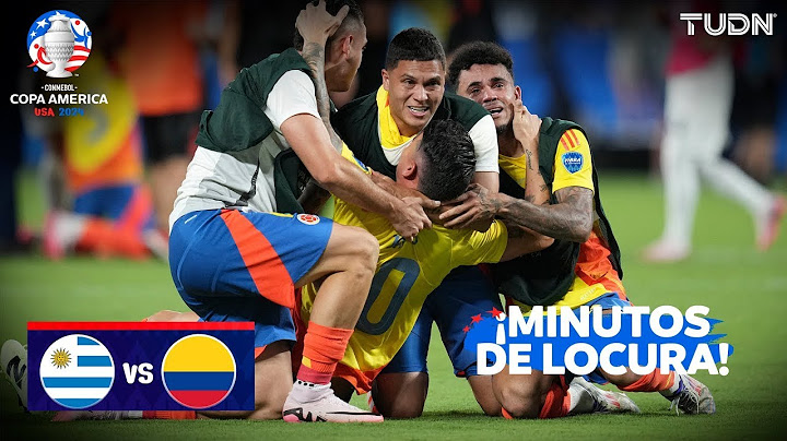 ¡Colombia se mete a la Gran Final con puro drama! | Uruguay 0-1 Colombia | Copa América 2024 - Semis