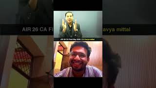 CA Final May 2026 - AIR 26 🔥 | #physicswallah #cawallah #caedits #exam #icai #topper