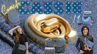Unboxing the Coach  Denim Cassie 19👖Why I Chose it Over the Viral Tabby #coach #coachdenim #cassie19