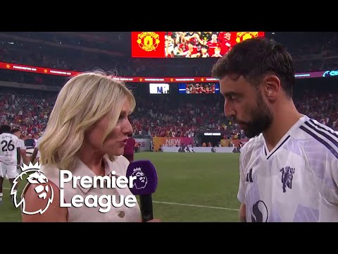 Bruno Fernandes analyzes Man United's win over West Ham | Premier League Summer Series | NBC Sports