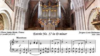 Jacques-Louis Battmann - Entrée No. 17 in D minor, Op  330