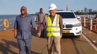 Ziara Ya Kushtukiza Ya Mh. Rais Daraja La Koko Beach .