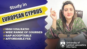 Study in European Cyprus in UCLAN University | Cyprus Study Visa New Update 2024