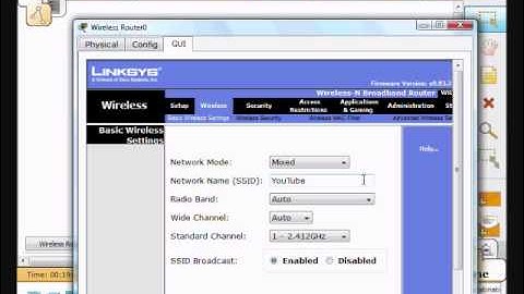 Using Wireless Devices in Packet Tracer PT1