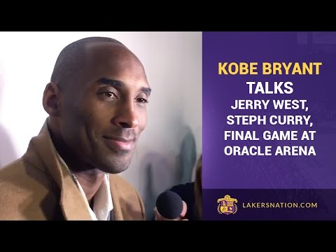 Kobe Bryant Talks Jerry West, Steph Curry, Final Game At Oracle Arena