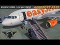 Aerosoft A319 Easyjet | Gibraltar (LXGB) - LiverPEWL (EGGP) | Full Flight | VATSIM | HD 1080P | FSX