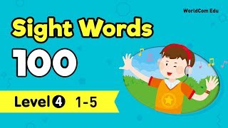 Sight Words 100 Level.4 Lesson 1 I 01.Body 05.Sun Ver. 180903 Easy English