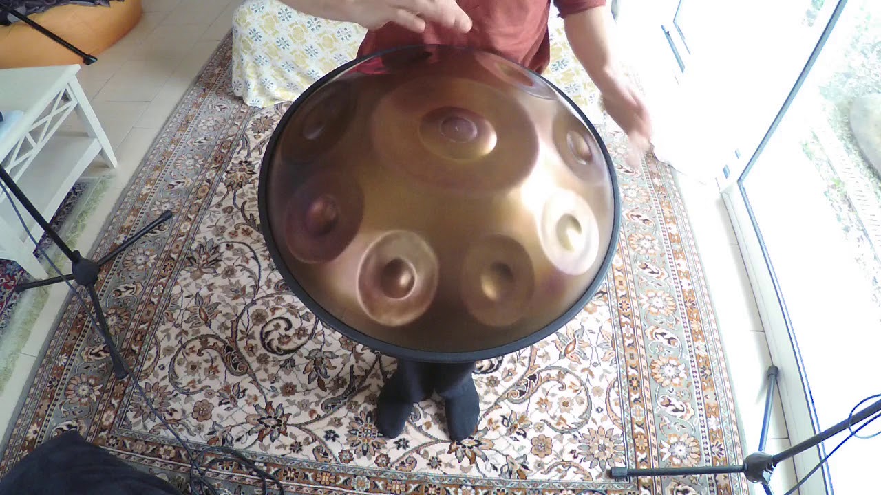 handpan B pygmy made by solopan