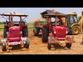 Mahindra 575 di power plus tractor with fully loaded trolley | John Deere tractor power | CFV