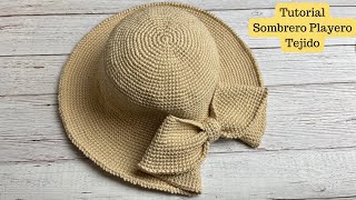 Tutorial Sombrero Tejido a CrochetMayelin Ros