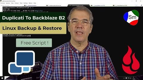 Duplicati To Backblaze B2 - Linux Backup & Restore Demonstrated