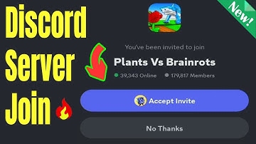 Plants Vs Brainrots Discord Server Join
