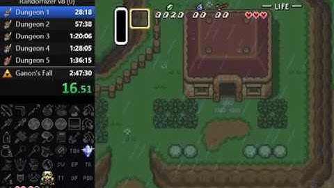 ALttP Randomizer v8 - SRL Race (2017-02-19 #1)