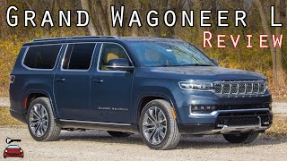 2023 Jeep Grand Wagoneer L Series III Review  A $123,000 Luxury SUV!