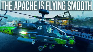 Battlefield 2042 Helicopter Gameplay Apache Is Flying So Smooth After Update