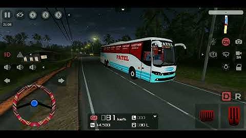 Patel travels Volvo b9r | bussid | bus simulator Indonesia | indian mods | Gujarat tourism