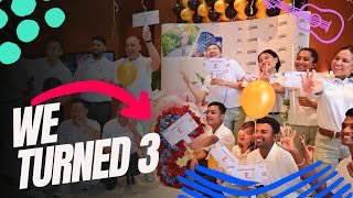 Unforgettable Moments | Our 3 Year Celebration