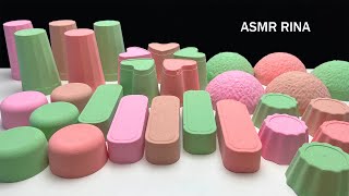 ASMR baking soda pastel colors