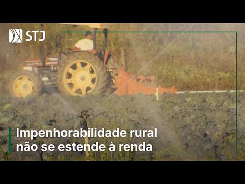 Impenhorabilidade da pequena propriedade rural não se estende automaticamente aos seus rendimentos