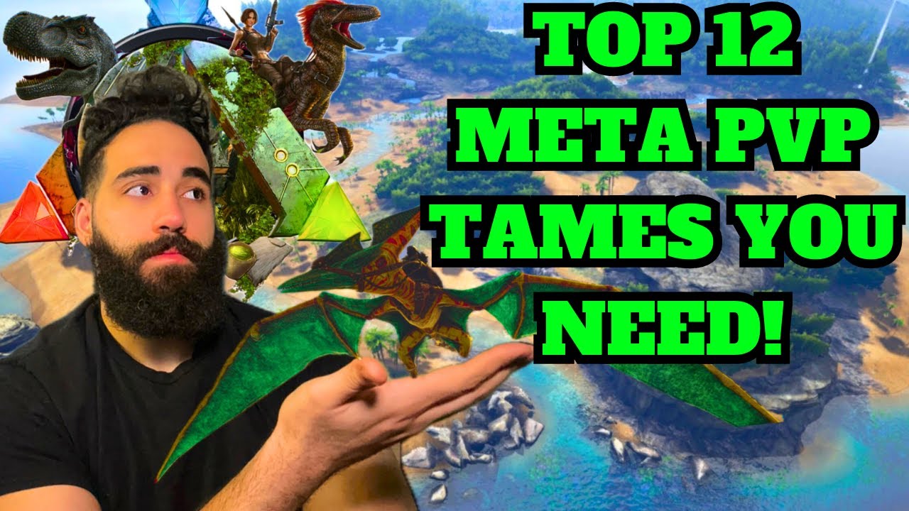 Top 12 Meta Dino's YOU NEED For PVP In Ark Survival Ascended! - YouTube