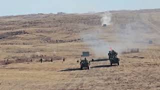 1PPCLI B Company, mechanized section attack (live fire training exercise)