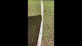 Removing a Slight Curve from Storm Stoppers | Hurricane Window Protection