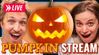 Cozy Pumpkin Carving Stream