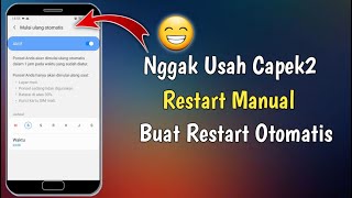 Cara Restart Otomatis Di HP Samsung