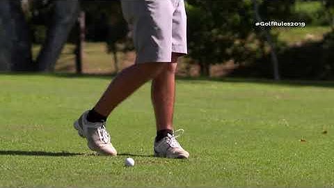 Rules of Golf: Deciding Why Ball at Rest Moved