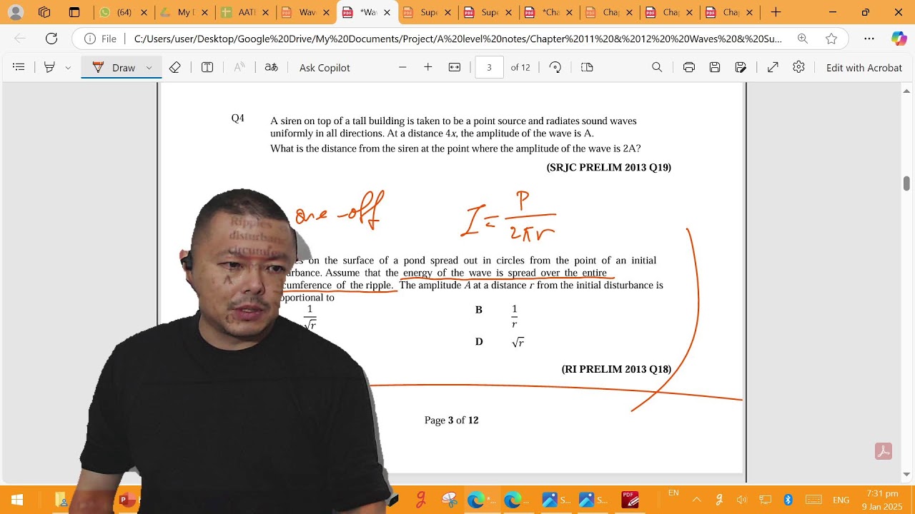 Physics jc waves and super 2025 solve physics with samuel leong