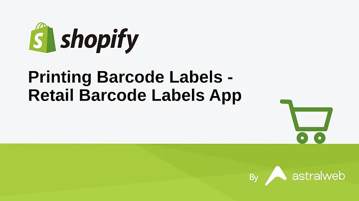 Effortlessly Print Barcode Labels with Shopify's Retail Barcode Labels App