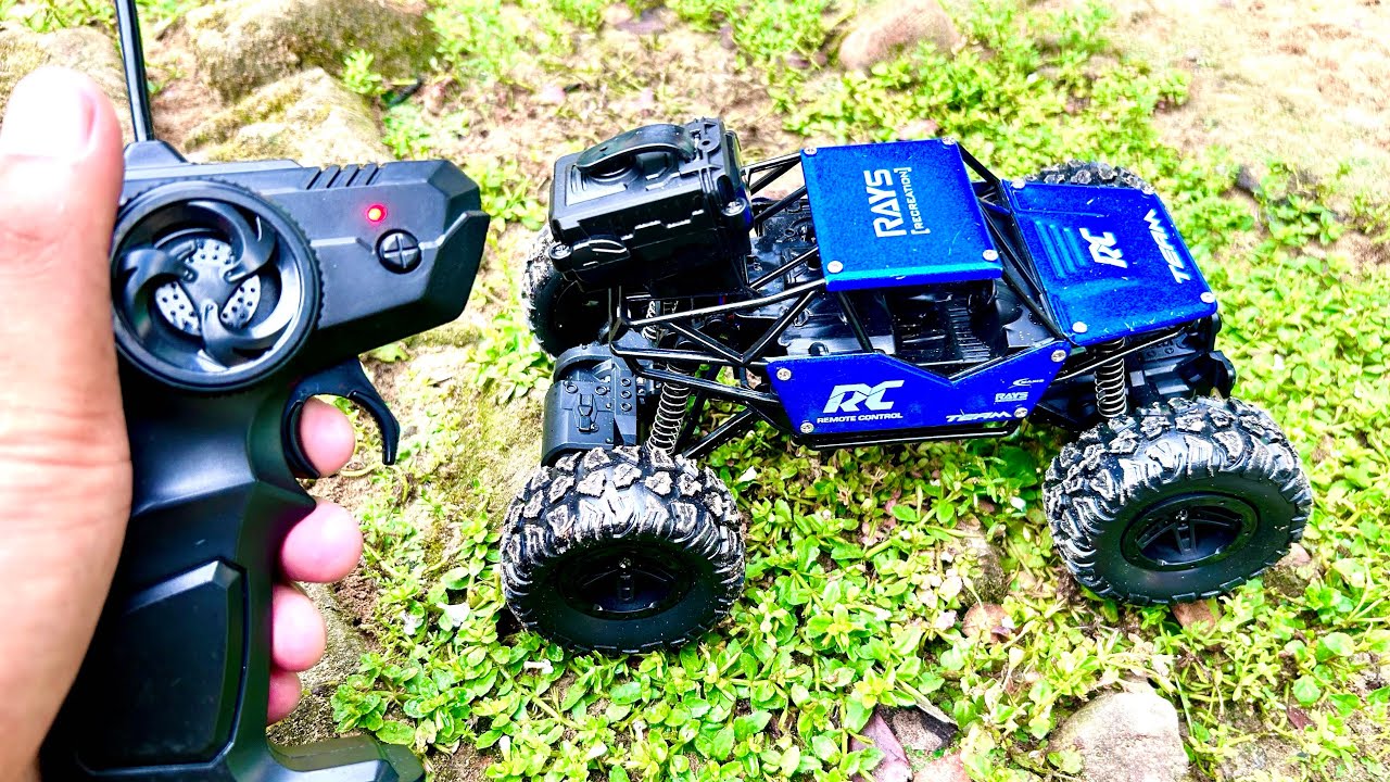 Rc Monster Truck Unboxing And Off-roading Video | Rc Rock Crawler Unboxing 