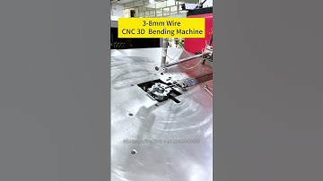 3-8mm Wire CNC 3D Bending Machine #3dbendingmachine