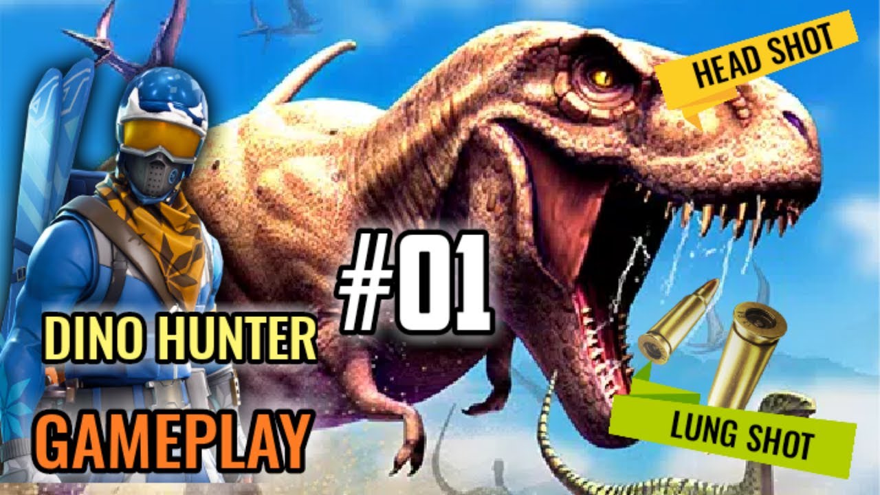 Dino Hunter Deadly Shores Gameplay. Dinosaur Game Android. Dinosaur ...