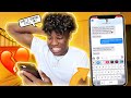 LIL TECCA "Love Me" LYRIC PRANK ON GIRLFRIEND