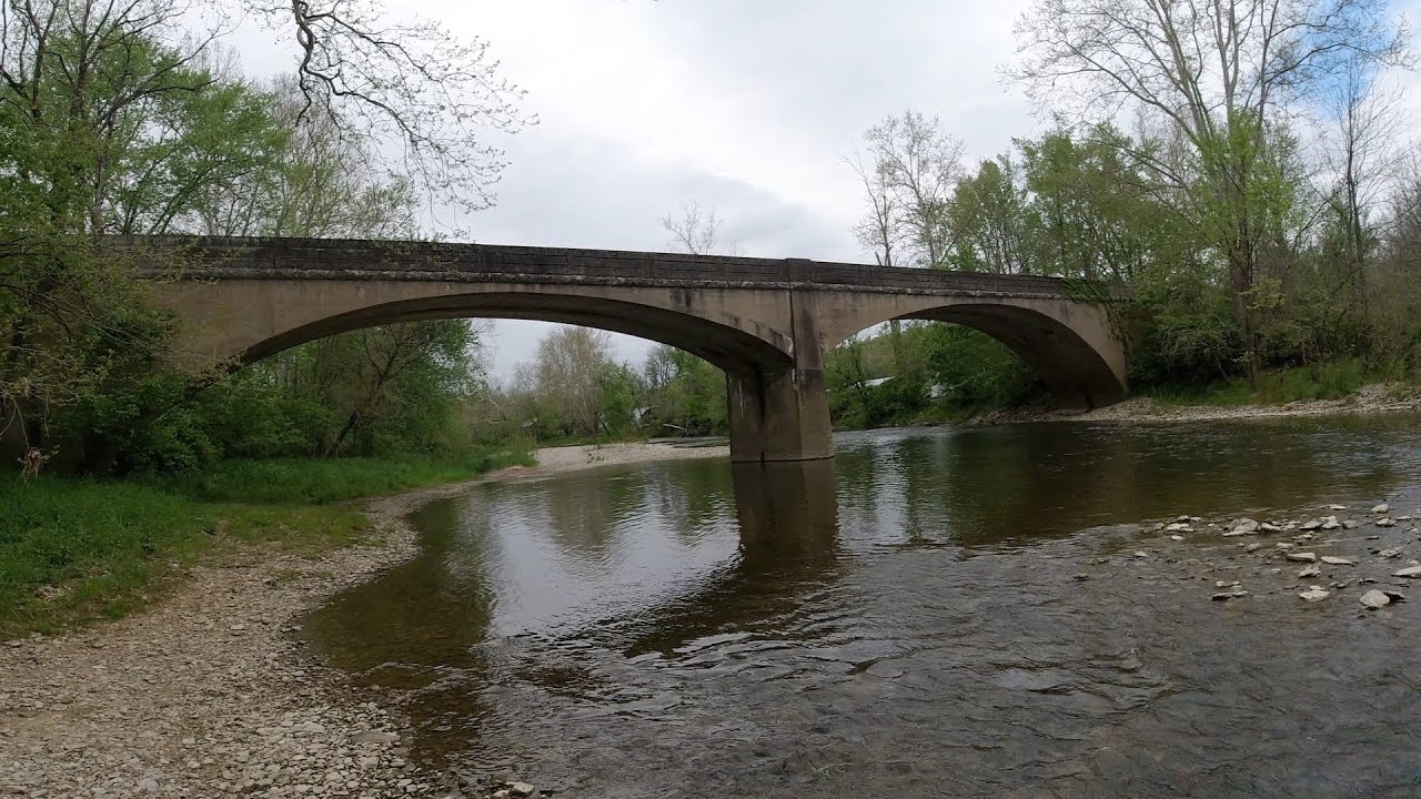 Cave Hill Road Concrete Arch Bridge, Olean, Indiana YouTube